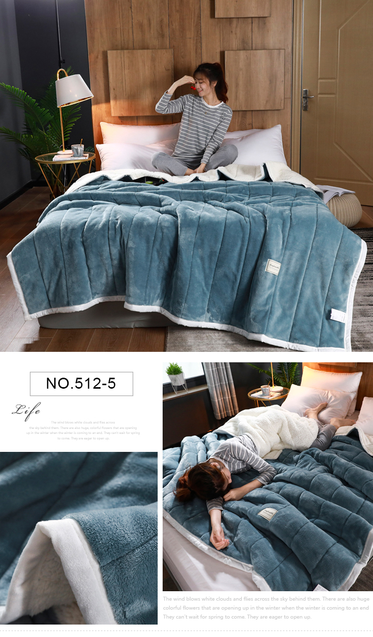 Light Coral Fashion Style Hotel Blanket