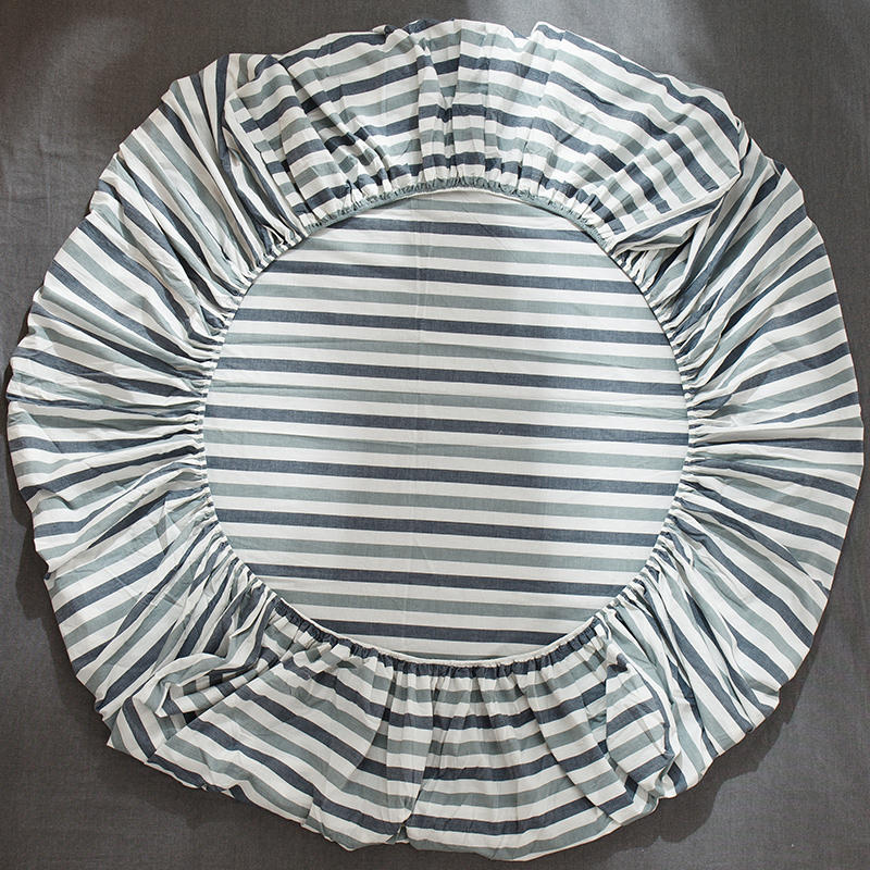 Striped Home Decoration Fitted Sheet