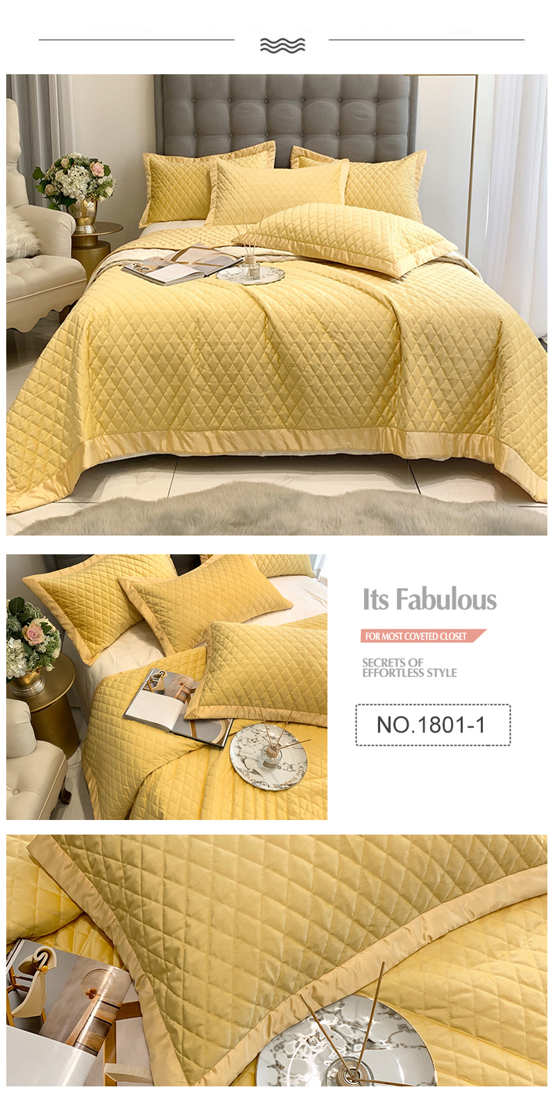 Luxor Single Bed Bedspread