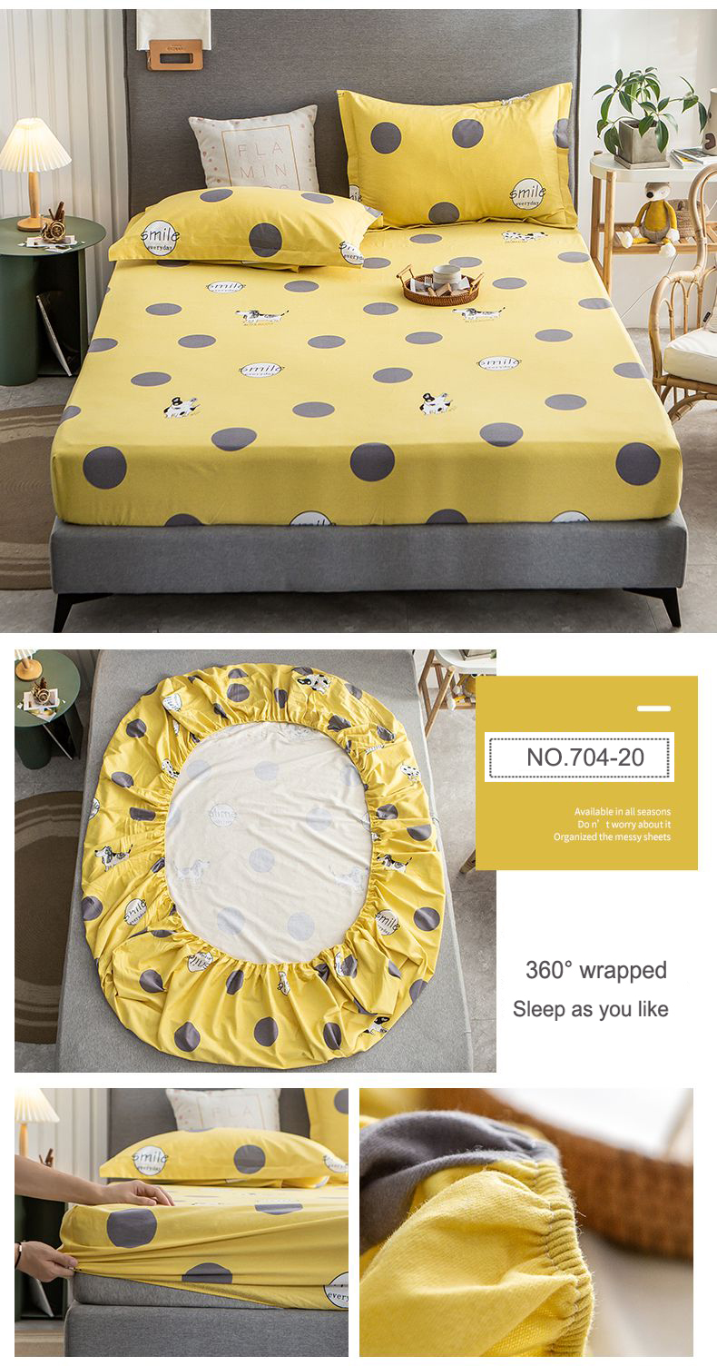 Printed Double Fitted Sheet