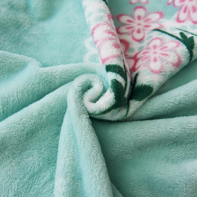 No Pilling Blanket Print Floral