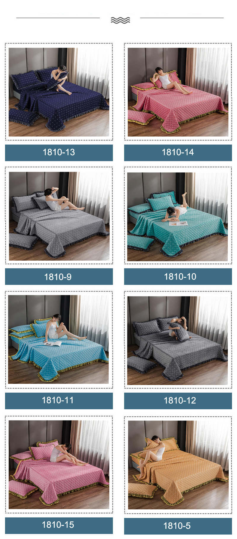 Home Decoration Bedspread Discount