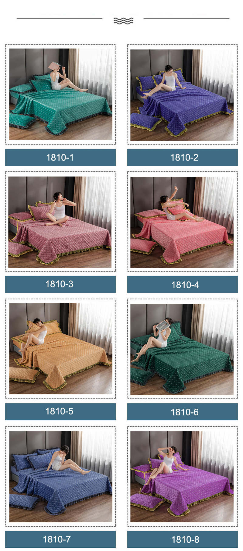 Bed Cover Bedspread Hot Sale