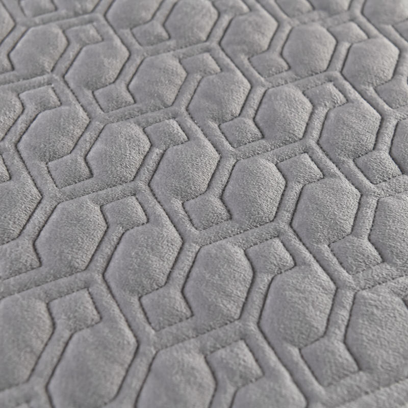 Over Size grey Bedspread