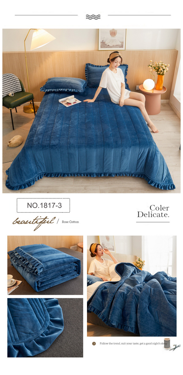 blue Collection Bedspread