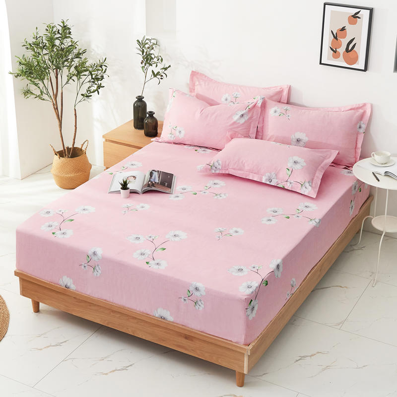 Home Bedding Wrinkle Free Fitted Cover