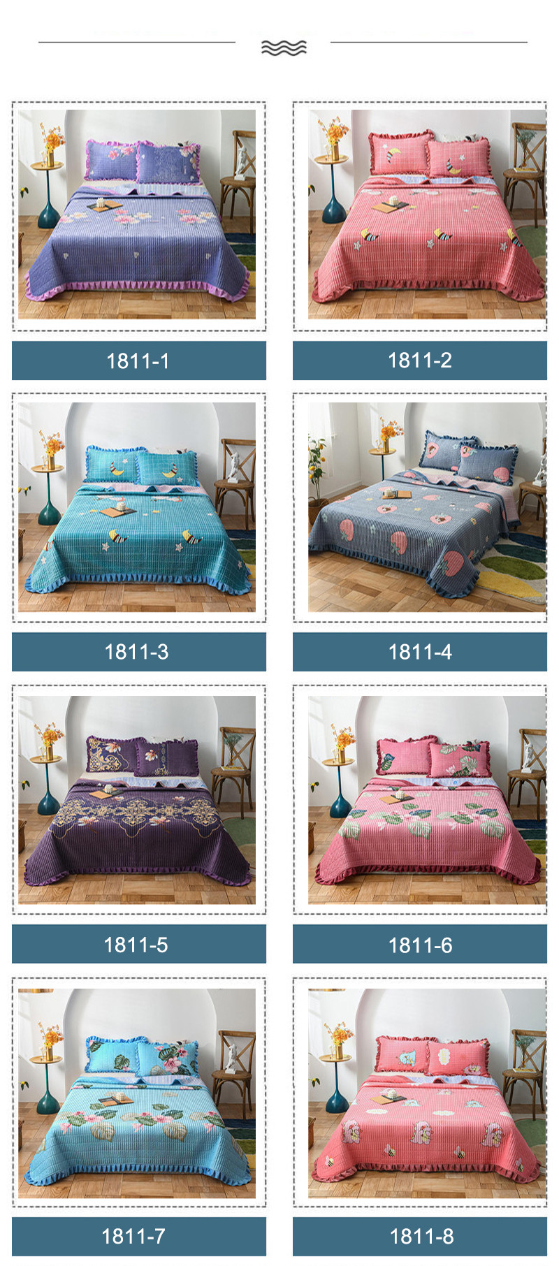 Home Decoration Bedspread New Product