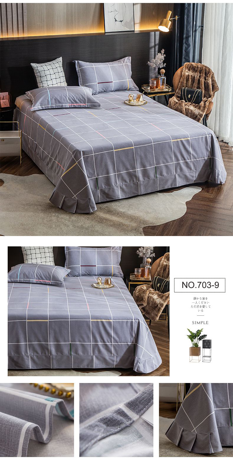 Bedsheet Bedding Set Home Textile