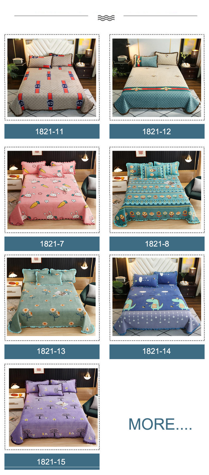 Cover Set Bedspread Home Textile