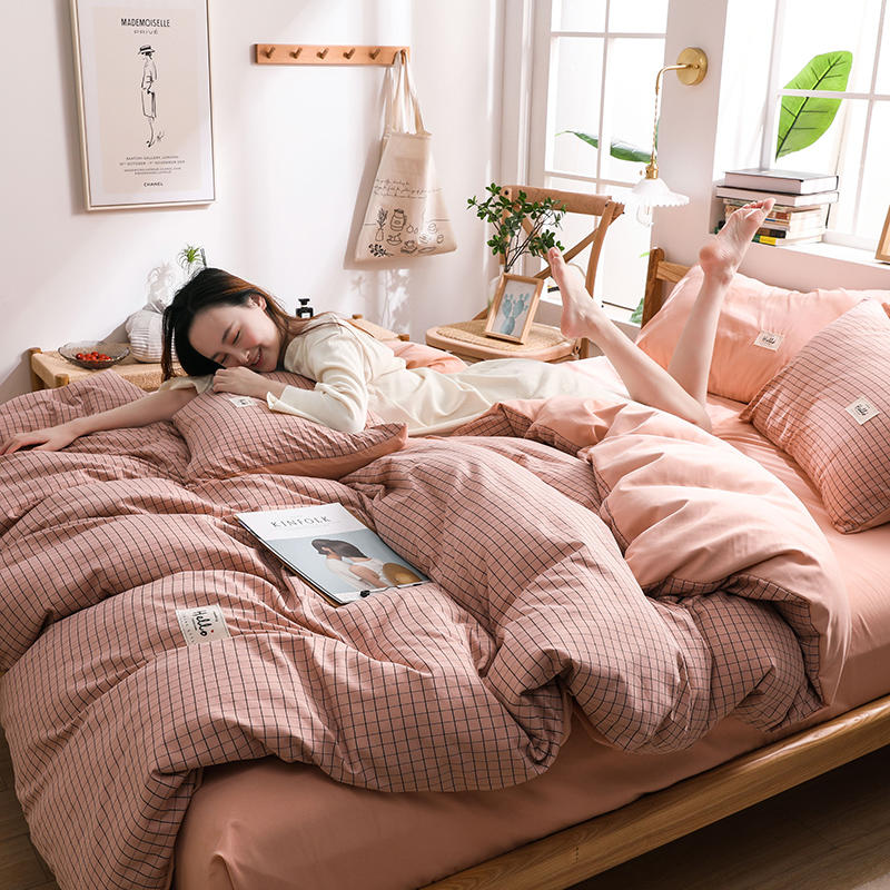 Bed Sheet Set Fashion Style Homestay