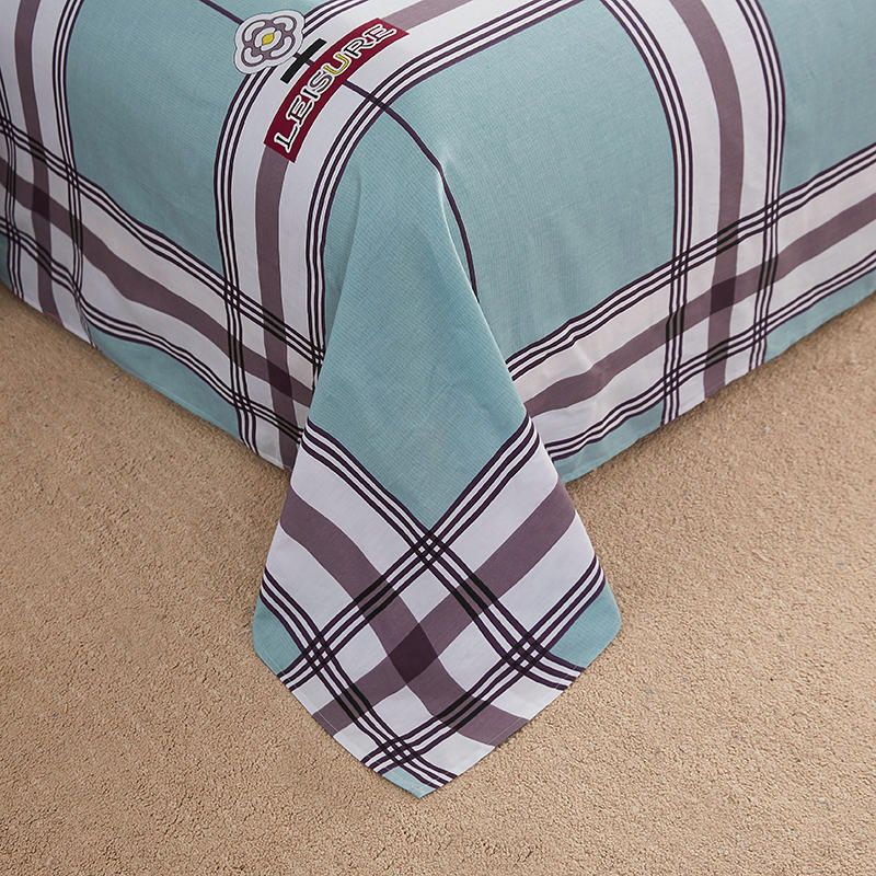 Plaid Bedsheet Comfortable