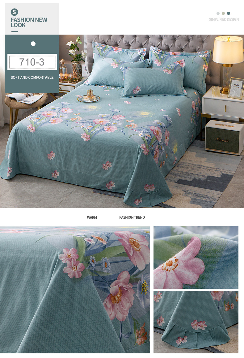 Comfy Bedsheet For Single