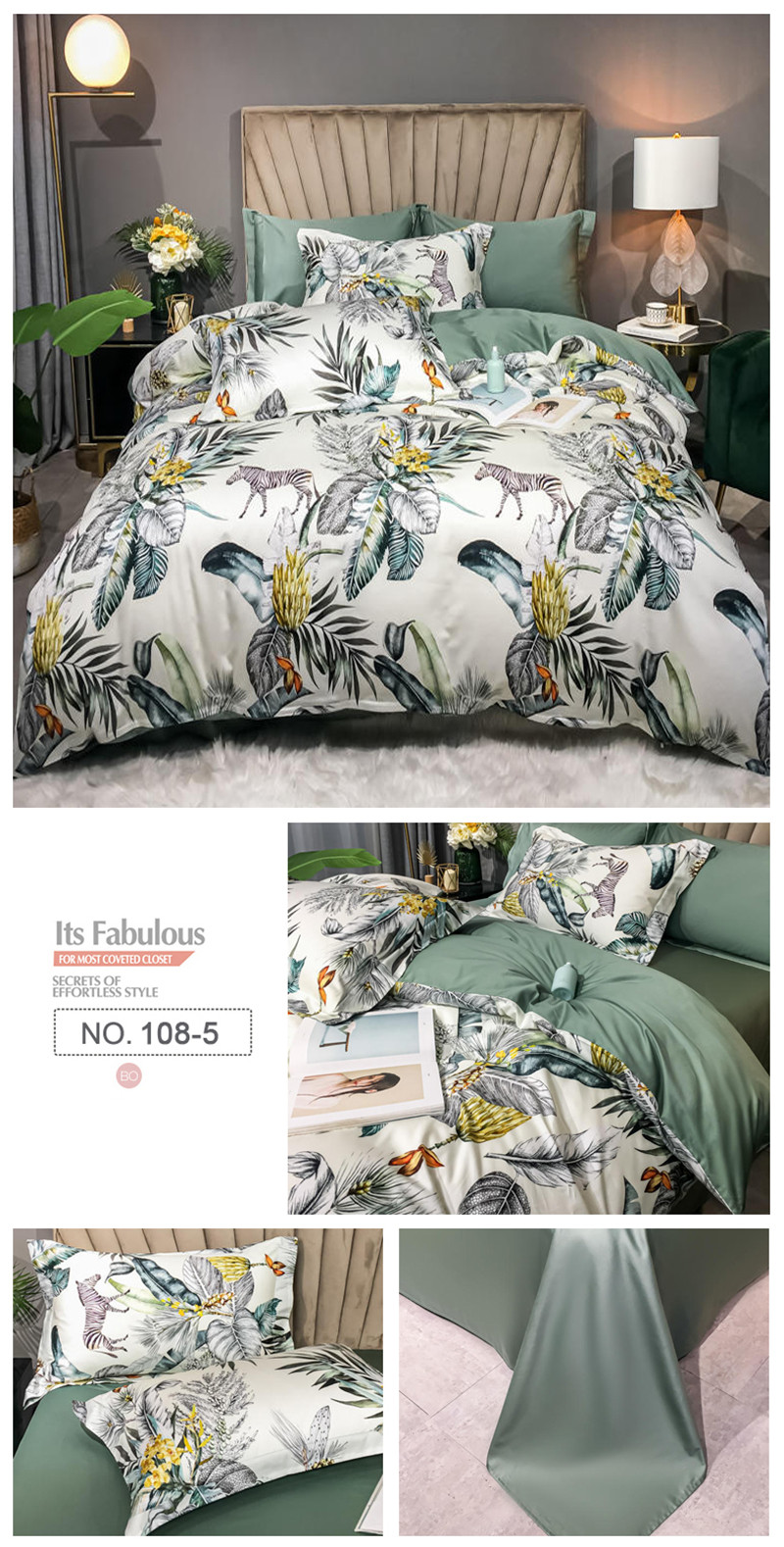For Queen 4PCS High Quality Bedding Set