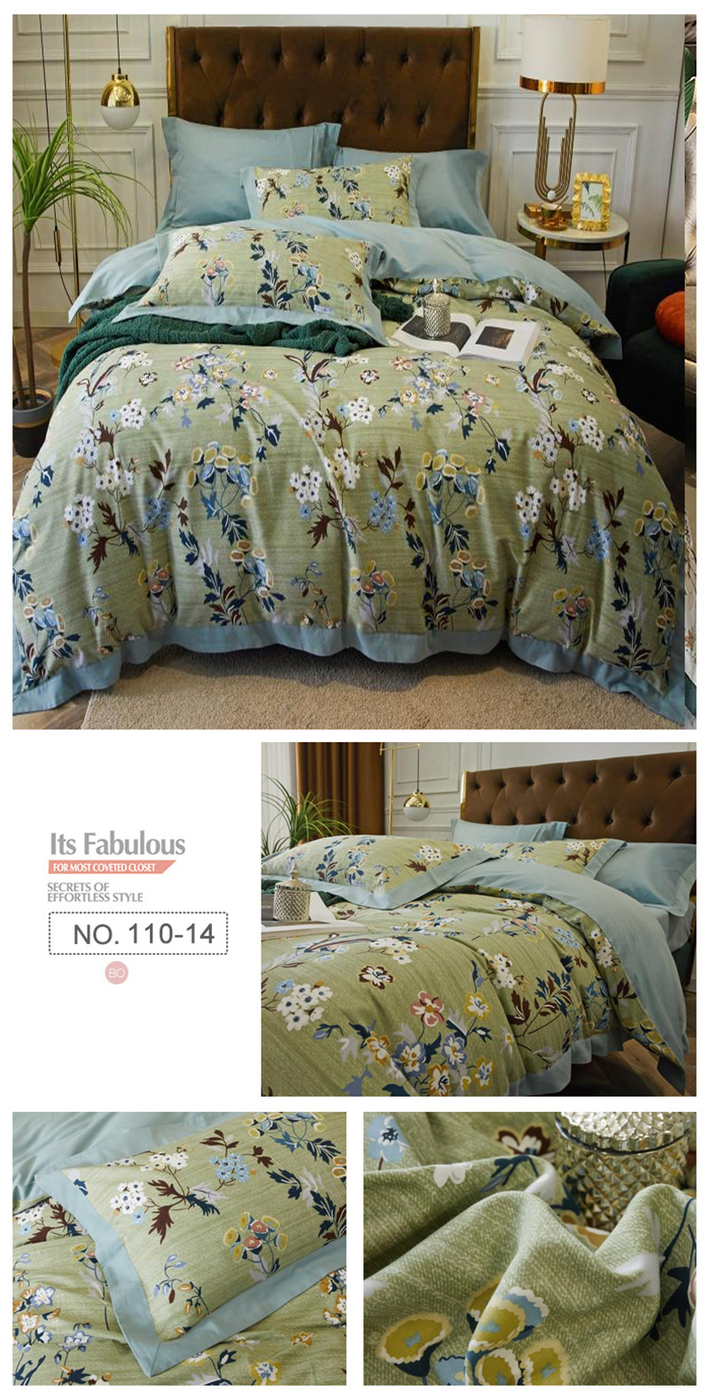 For 4PCS Double Best Quality Bed Linen