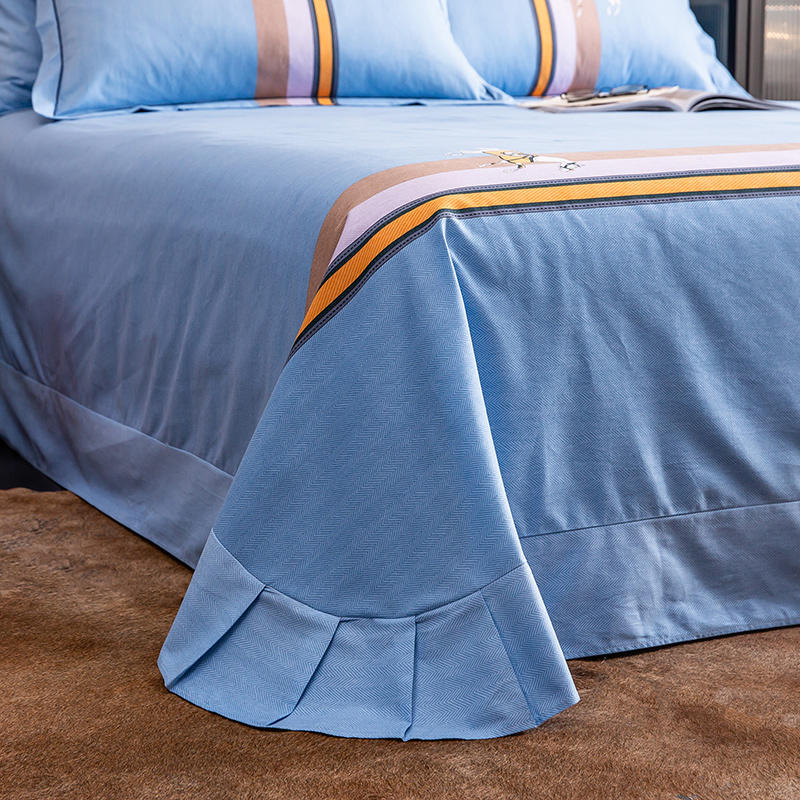 Cotton Brushed Fabric Bed Sheets Online