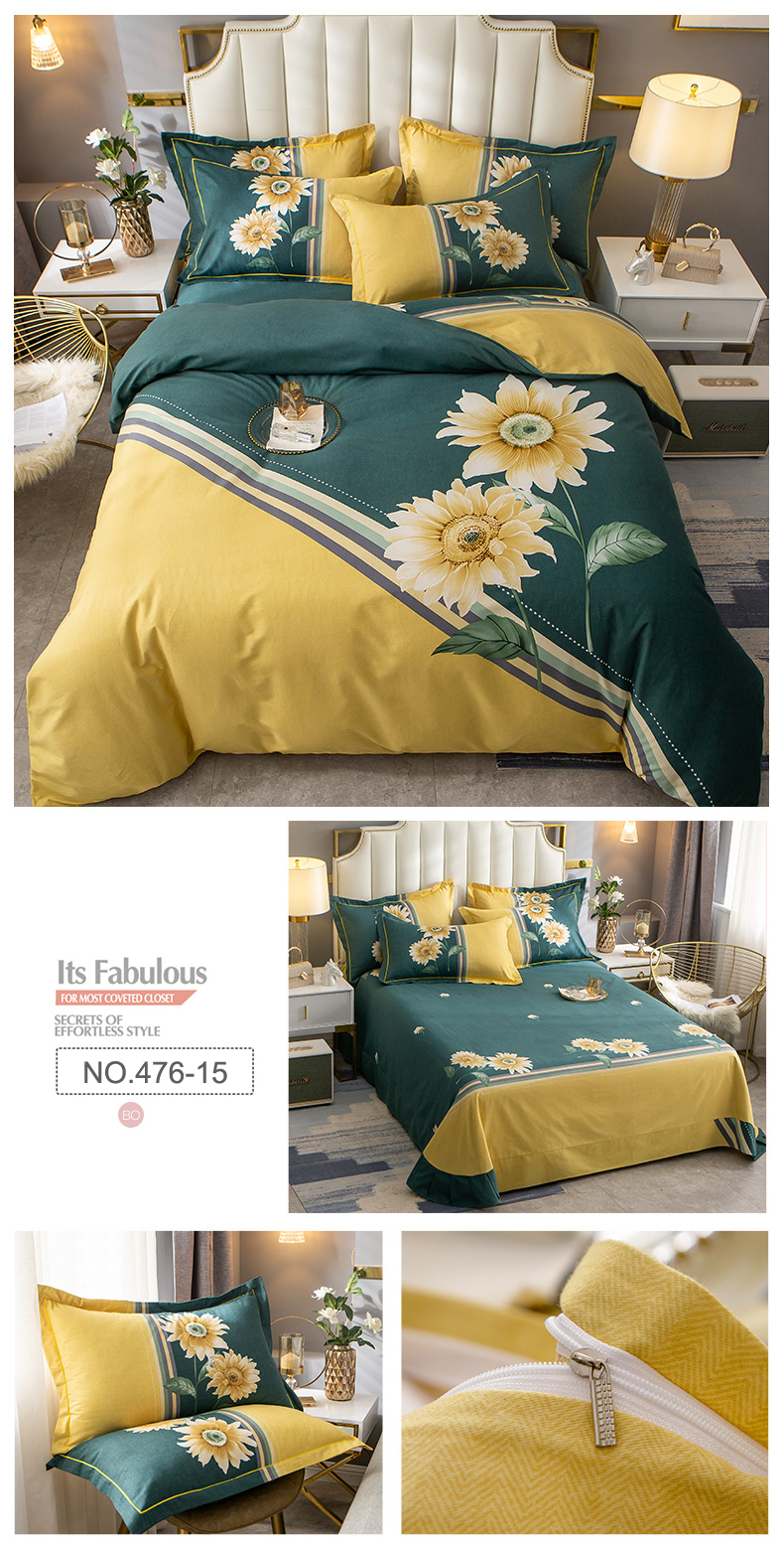 King Bed Linen 4PCS