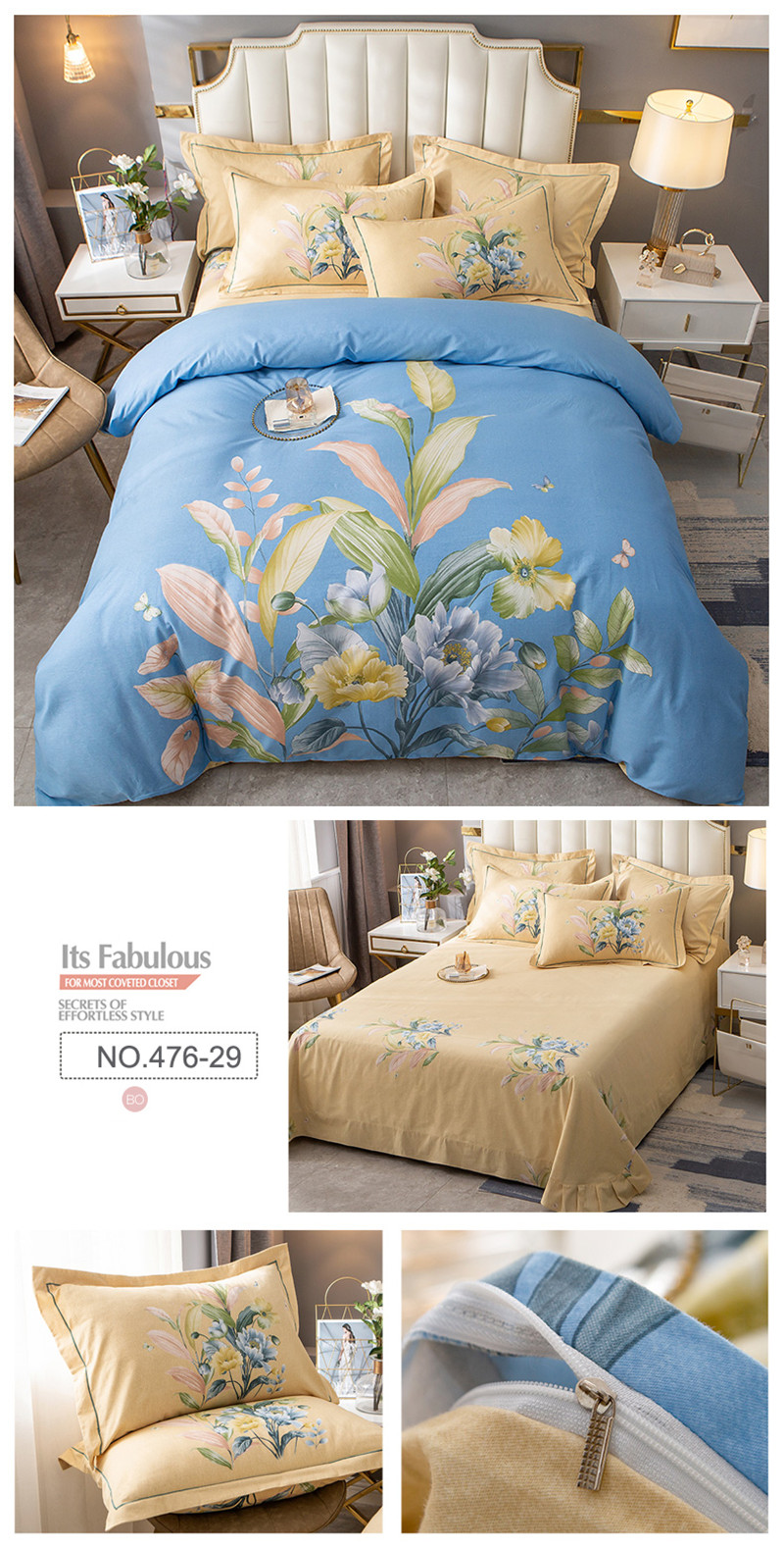 Cotton Fabric Discount Bed Linen