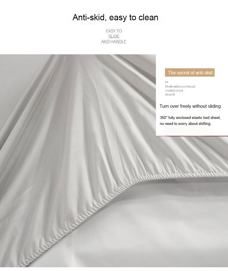For Factory Supply Delicate Waterproof Fitted Bottom Sheet