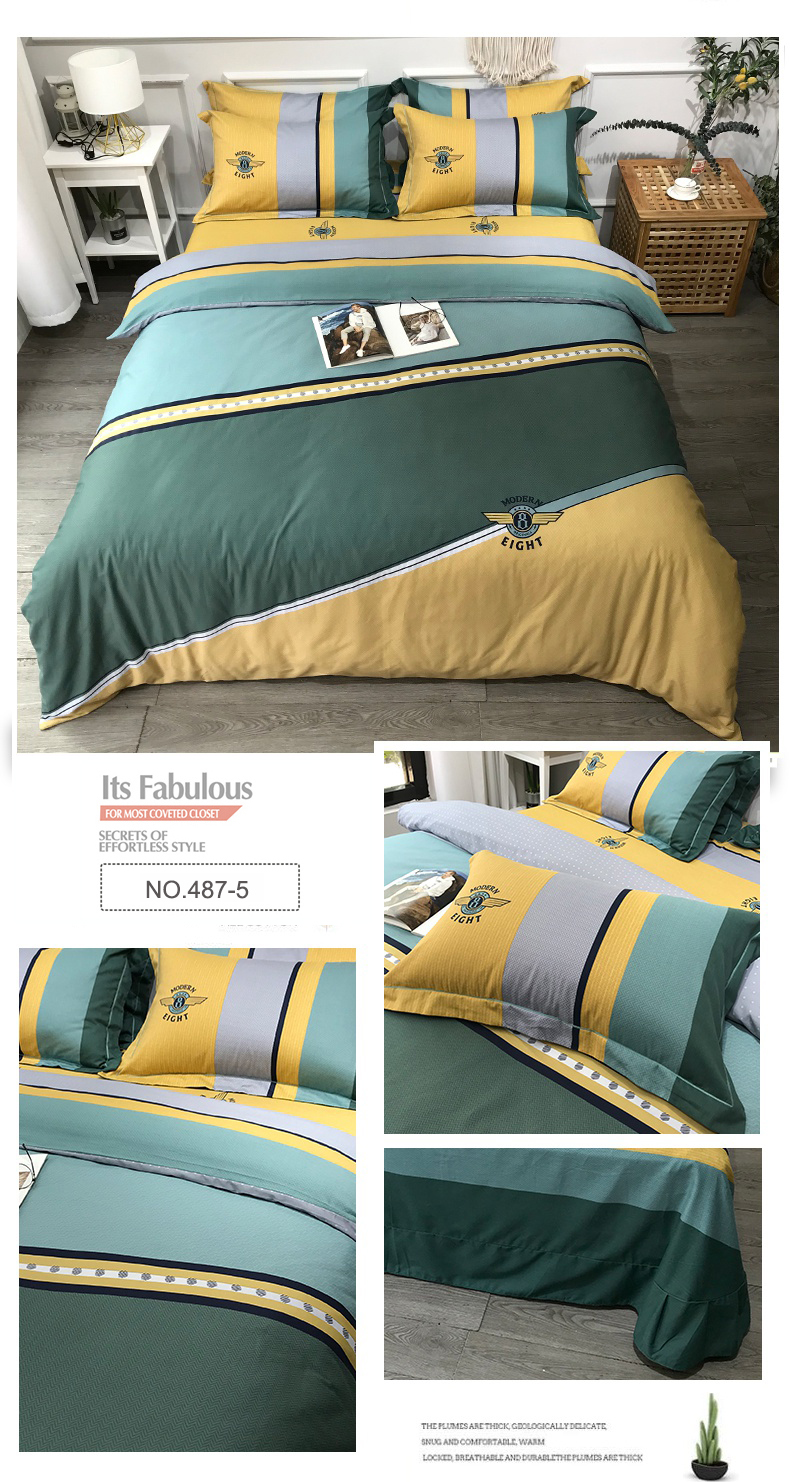 Bed Linens Cotton For King 4pCS