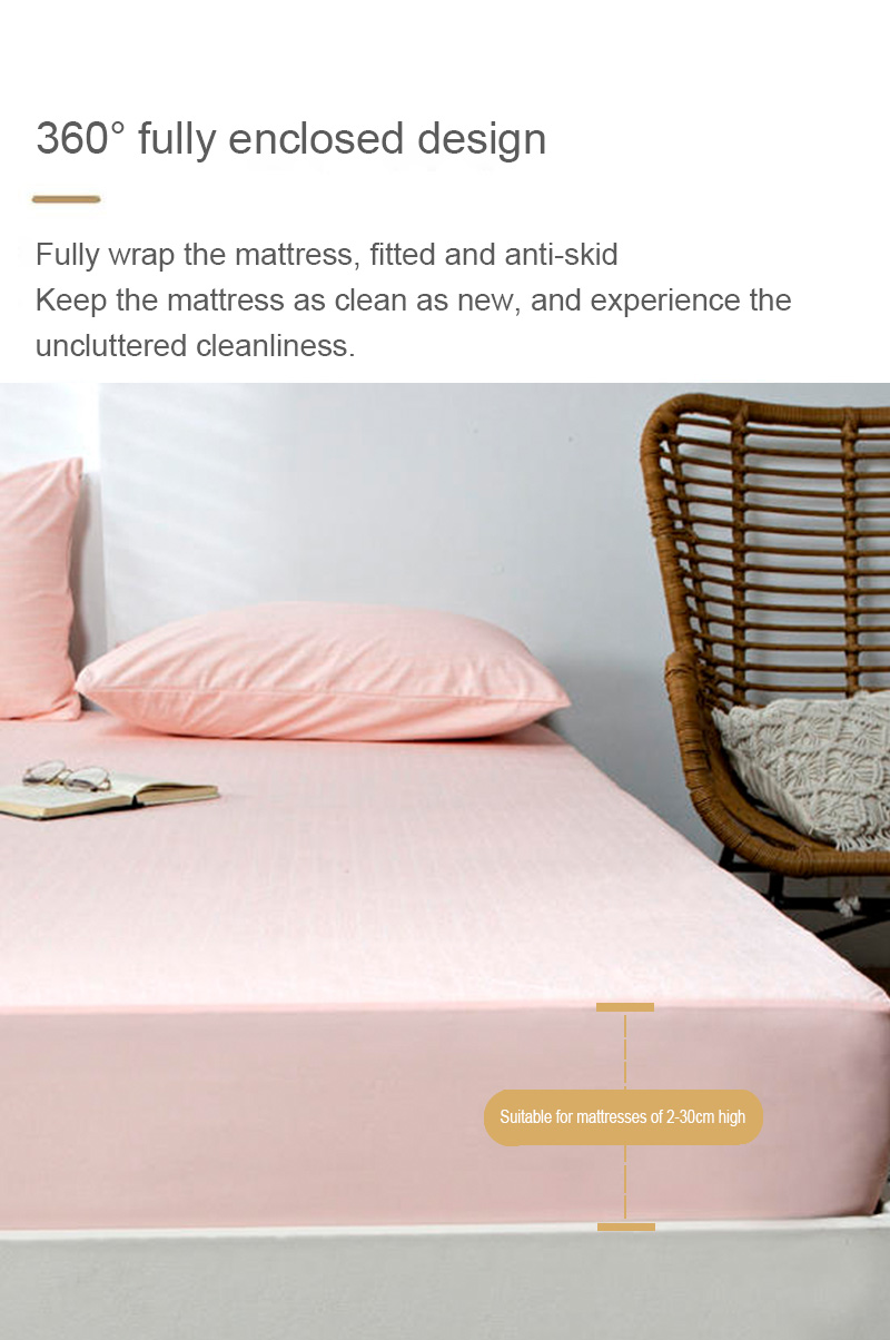 Waterproof Bed Mattress Cover Delicate