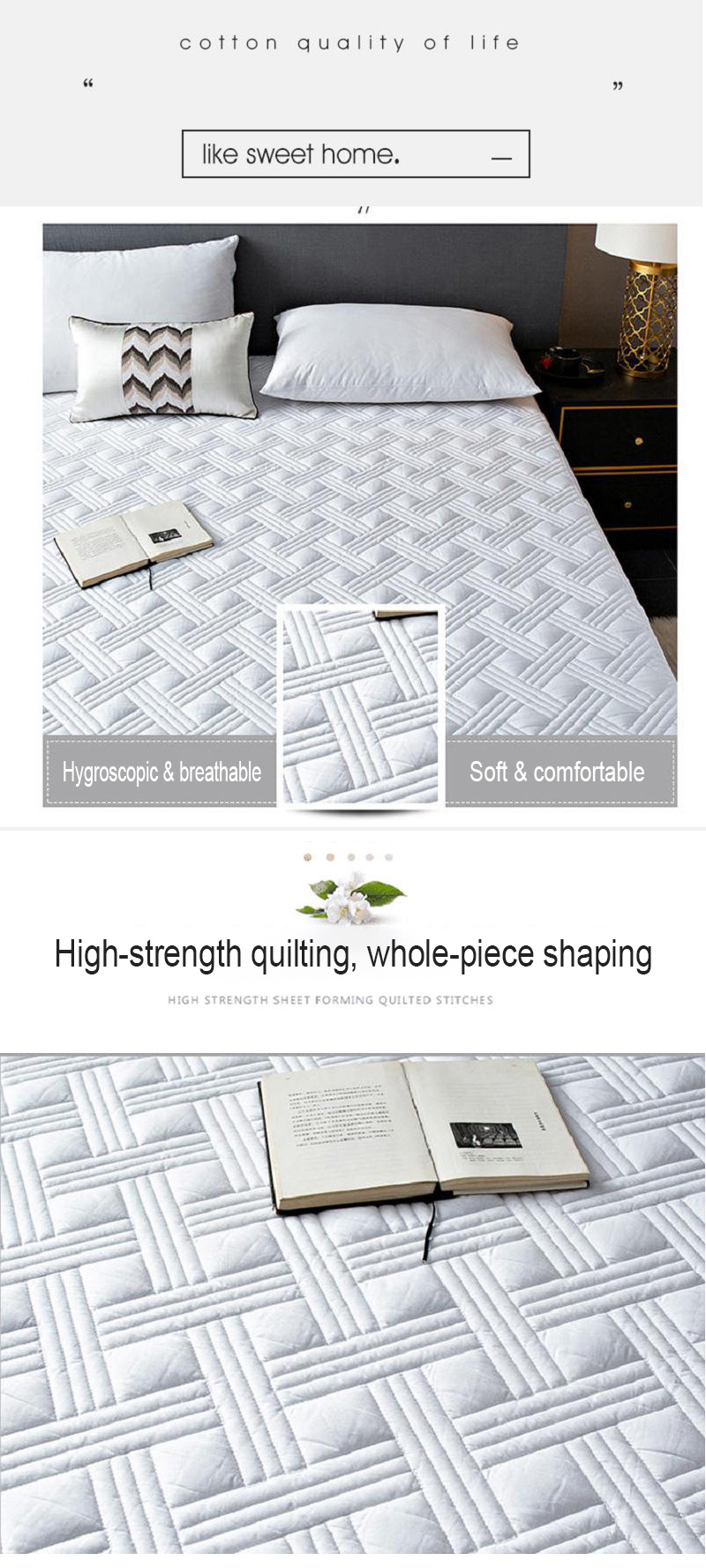 Waterproof China Wholesale Mattress Topper