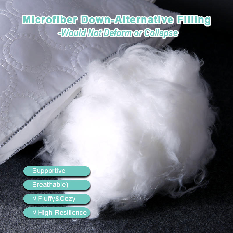 Sham Alternative Breathable Bed Pillow