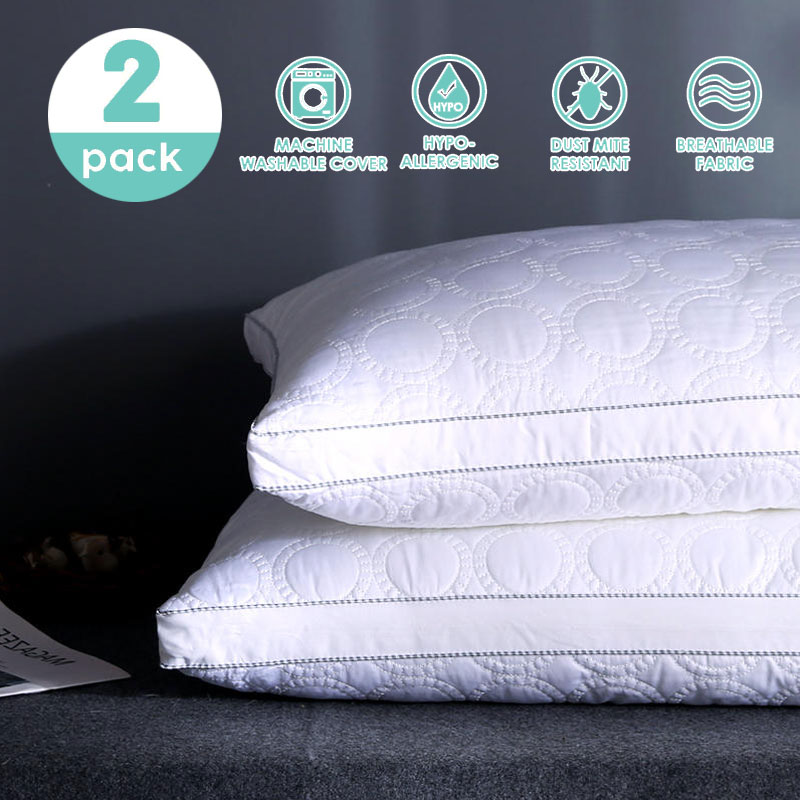 Breathable Bed Pillow Relief Neck