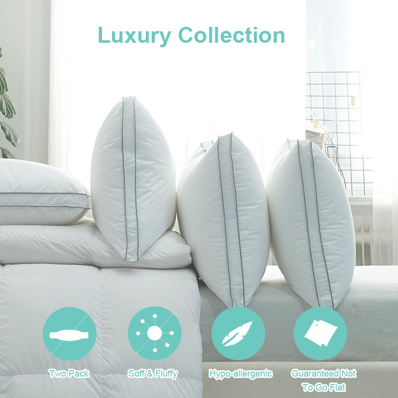 Comfortable Cotton Shell Bed Pillows