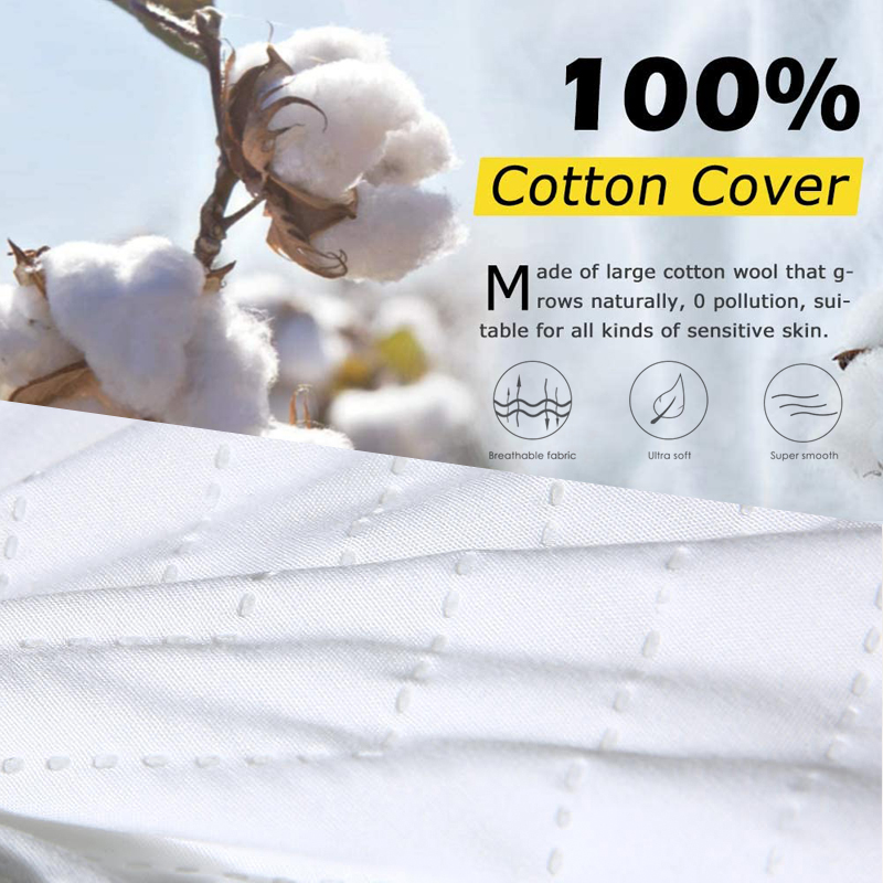 3D High Polyester Bed Pillow Dust Mite