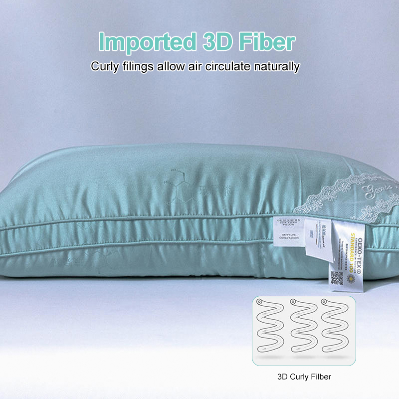 Home Bedding Set Hotel Pillow Fiber Fill