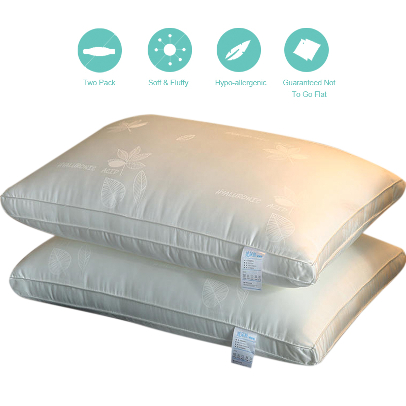 Dust Mite Removable Cover Filled Pillow