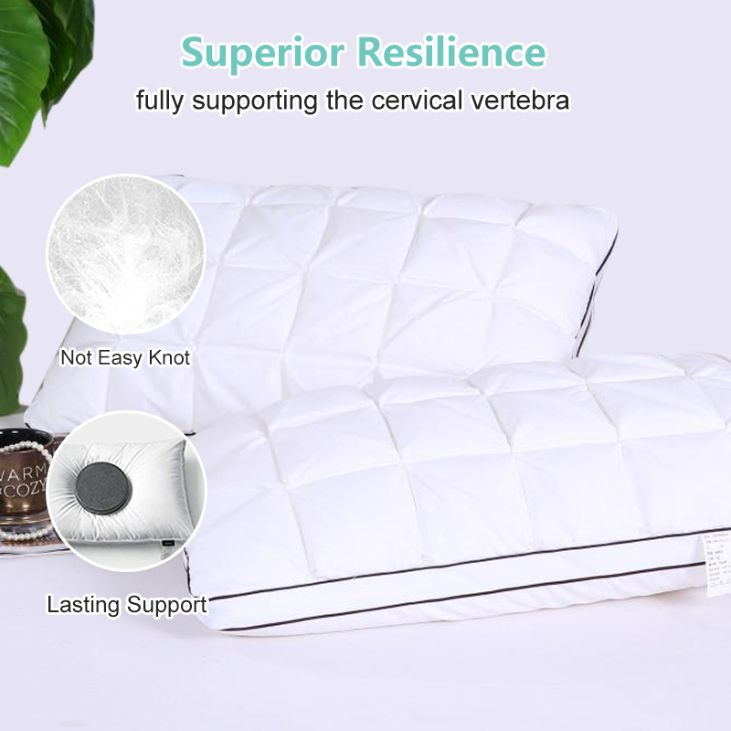Comfortable Cotton Cover Bed Pillow