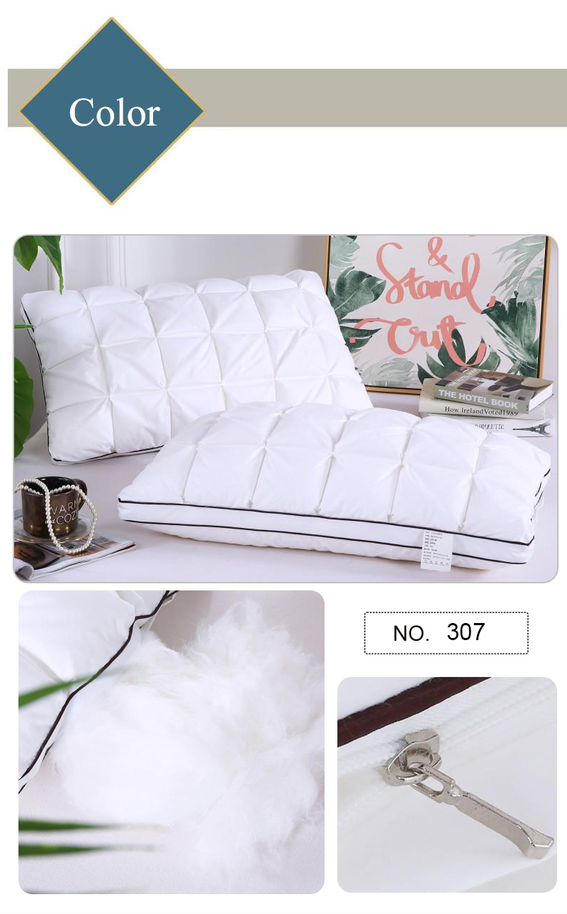 Comfortable Bed Pillow Cotton Cover