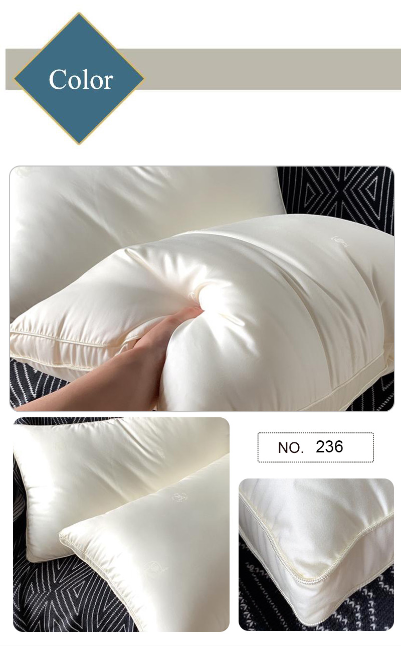 Anti-Odor Filled Pillow Relief Neck