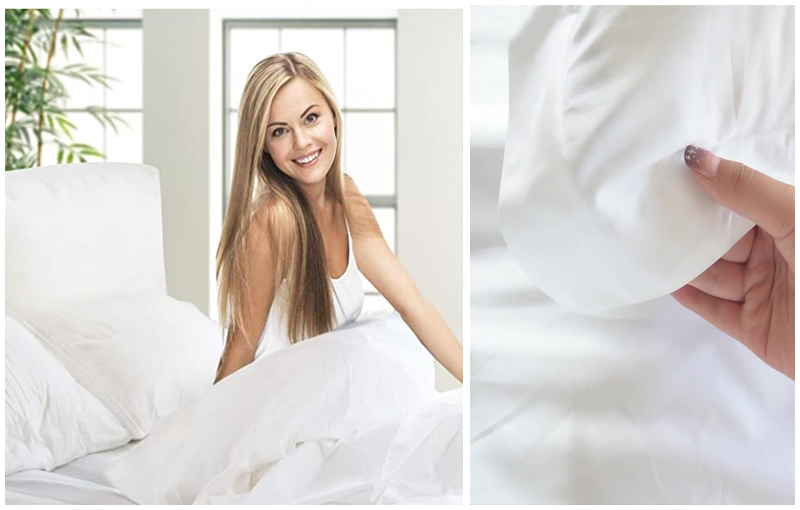Cotton Twin Small Hotel Linen Sheets