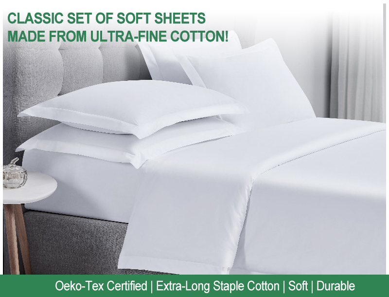 Hotel Linen Sheets Twin Small 1000 Thread Count