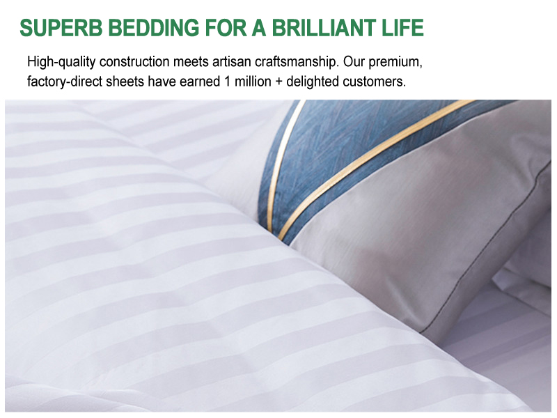Hotel King bed sheets set