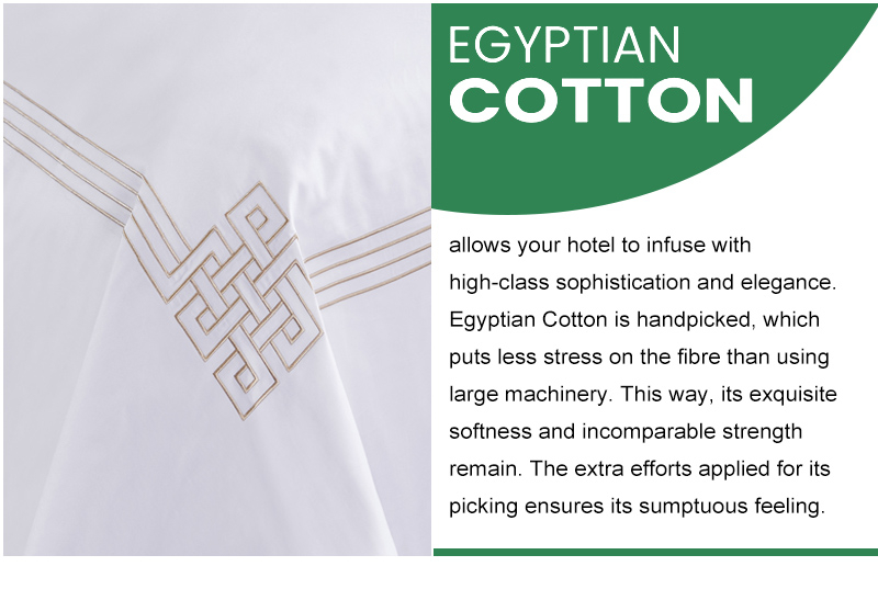 Cotton fitted sheets 5 star Hotel