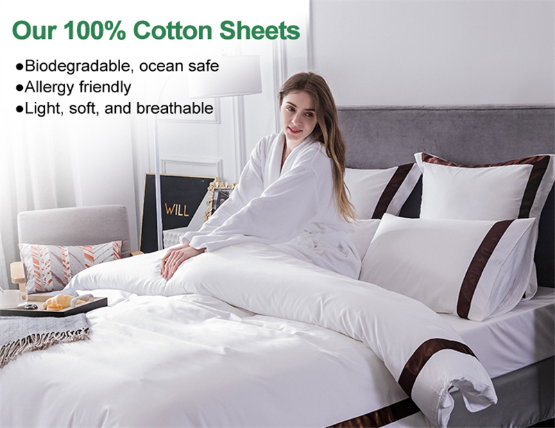 Single 1000 TC Hotel Brand Sheets