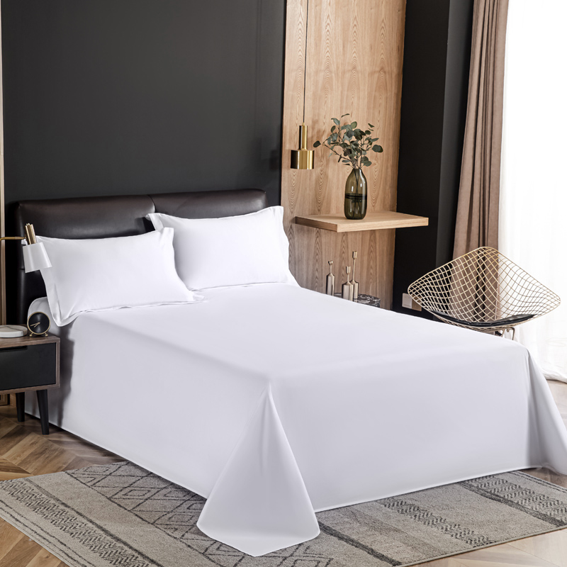 White hotel fitted sheets 800 Tc
