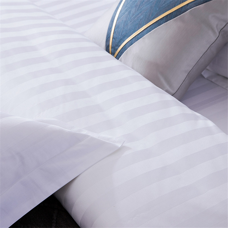 Stripe Cotton Fabric linen duvet cover Hotel