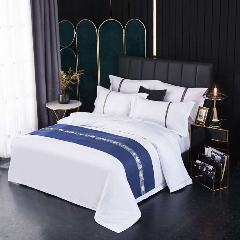 No Iron Cotton hotel bed sheets Best Non Wrinkle Extra King