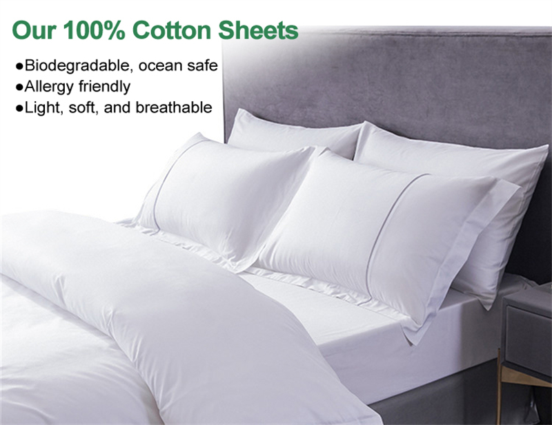 Hotel Bedding For Home Egyptian Cotton White