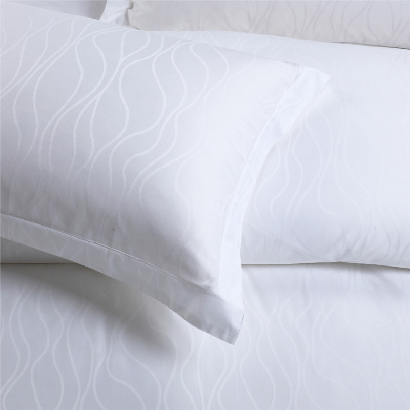 White 650 Thread Count Egyptian Cotton satin duvet cover set