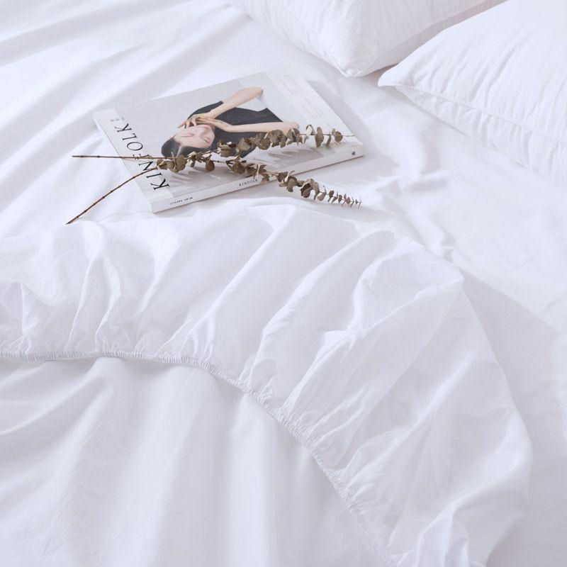 White bedsheets Pima Cotton 800 Thread