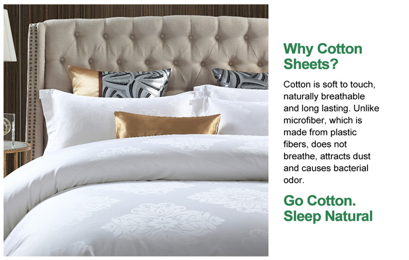 Cool Crisp Cotton Hotel comforter sets bedding