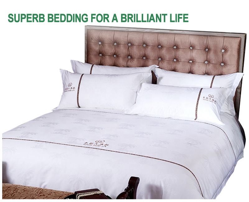 Full XL Bed 400 Count Hotel Room Bedding