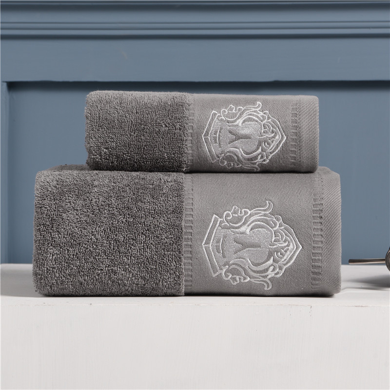 Gray 500g Spa Towel