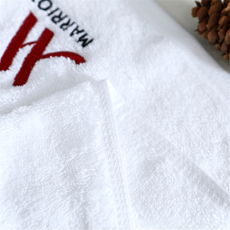 Hand Face Bath Towel Set Egyptian Cotton Embroidery logo
