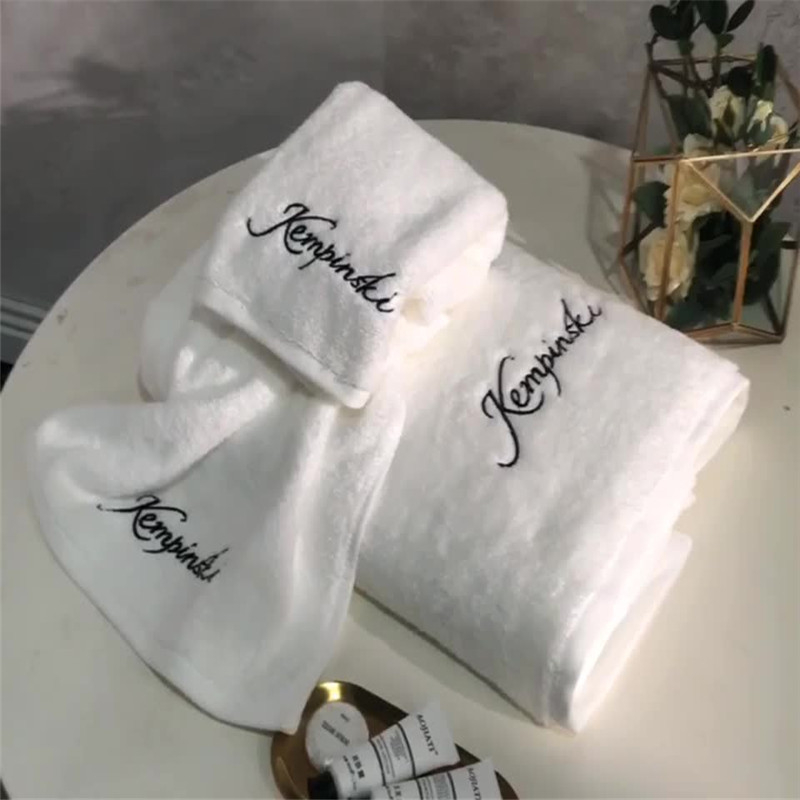 Towel Set Bath Top Quality 100% full cotton